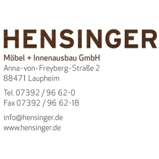 Hensinger Möbel und Innenausbau GmbH
